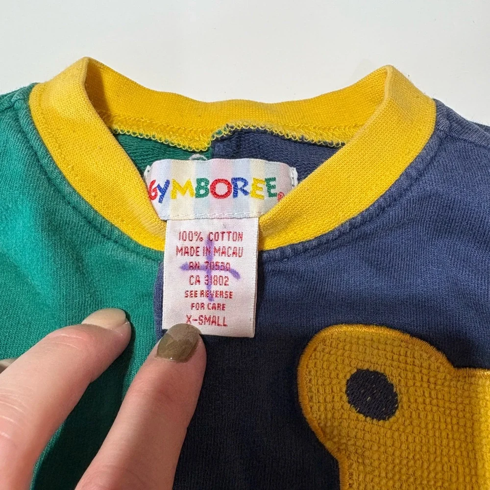 Vintage 90s Gymboree Multicolor One piece toddler size X-Small (24 month/2T)
